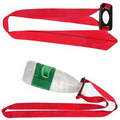 Blank Polyester Lanyard with Rectangle Bottle Holder, 3/4"W x 36"L